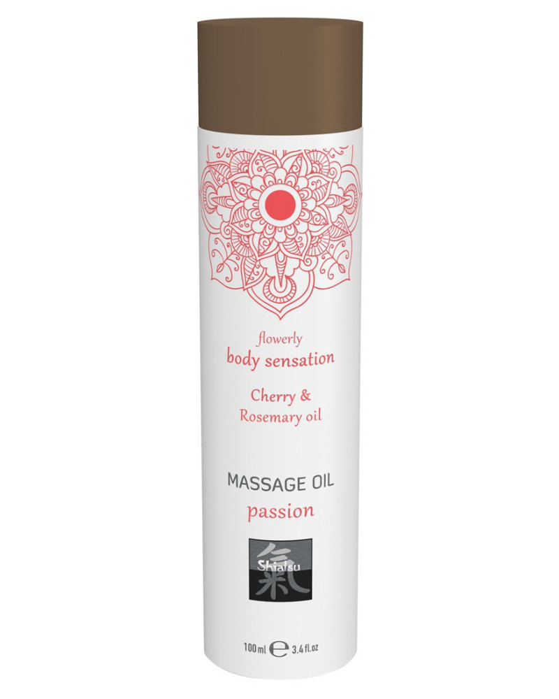 Huile de massage Passion Cerise & Romarin 100mL 