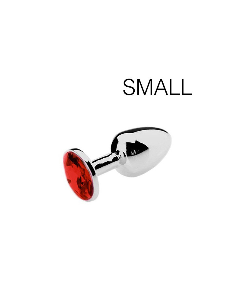 Plug bijou Spolly Small - Rouge 6 x 2.7cm 