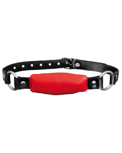 Baillon en cuir Silence Stick Rouge 