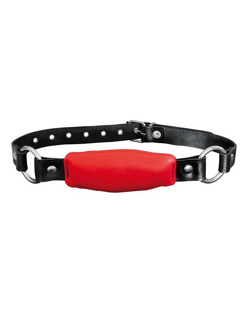 Baillon en cuir Silence Stick Rouge 
