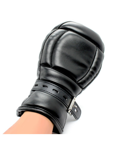 Gants Padded Lock Noirs 