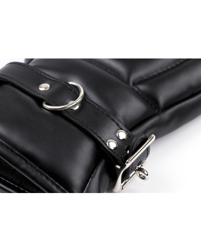 Gants Padded Lock Noirs 