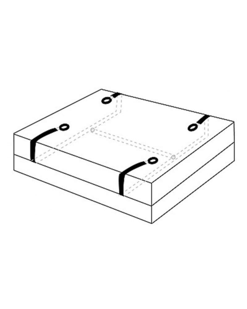 Kit de 4 liens de retenues pour Lit 