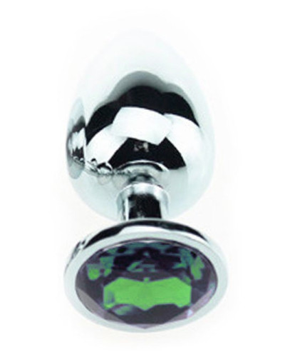 Plug Bijou Vert 8 x 4 cm 