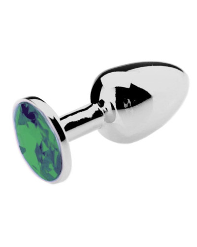 Plug Bijou Vert 8 x 4 cm 