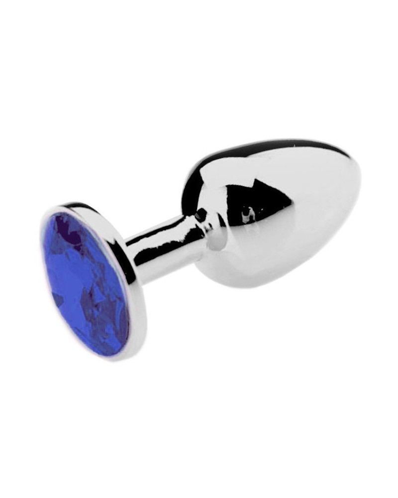 Plug bijou Bleu 8 x 4 cm 