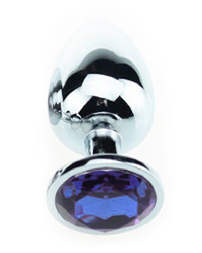 Plug bijou Bleu 8 x 4 cm 