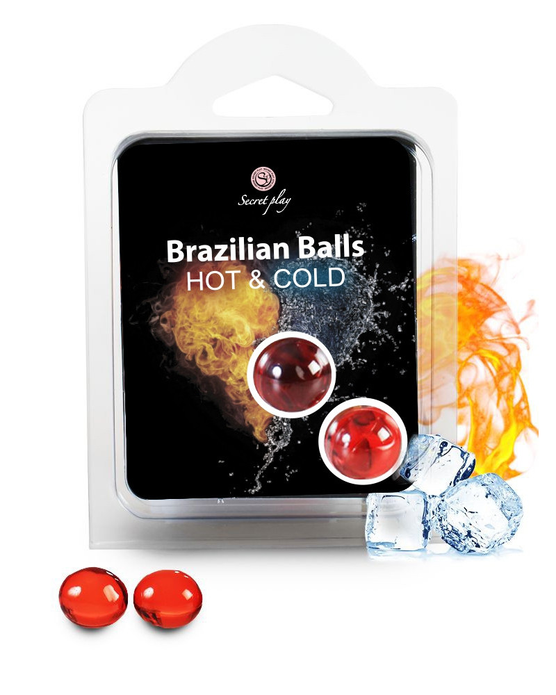 Boules de massages BRAZILIAN BALLS Effet chaud/froid 