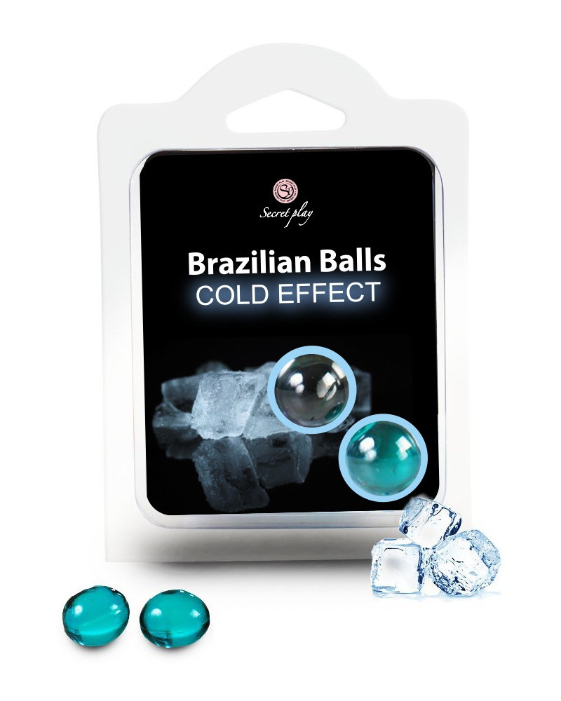 Boules de massage BRAZILIAN BALLS Effet froid 