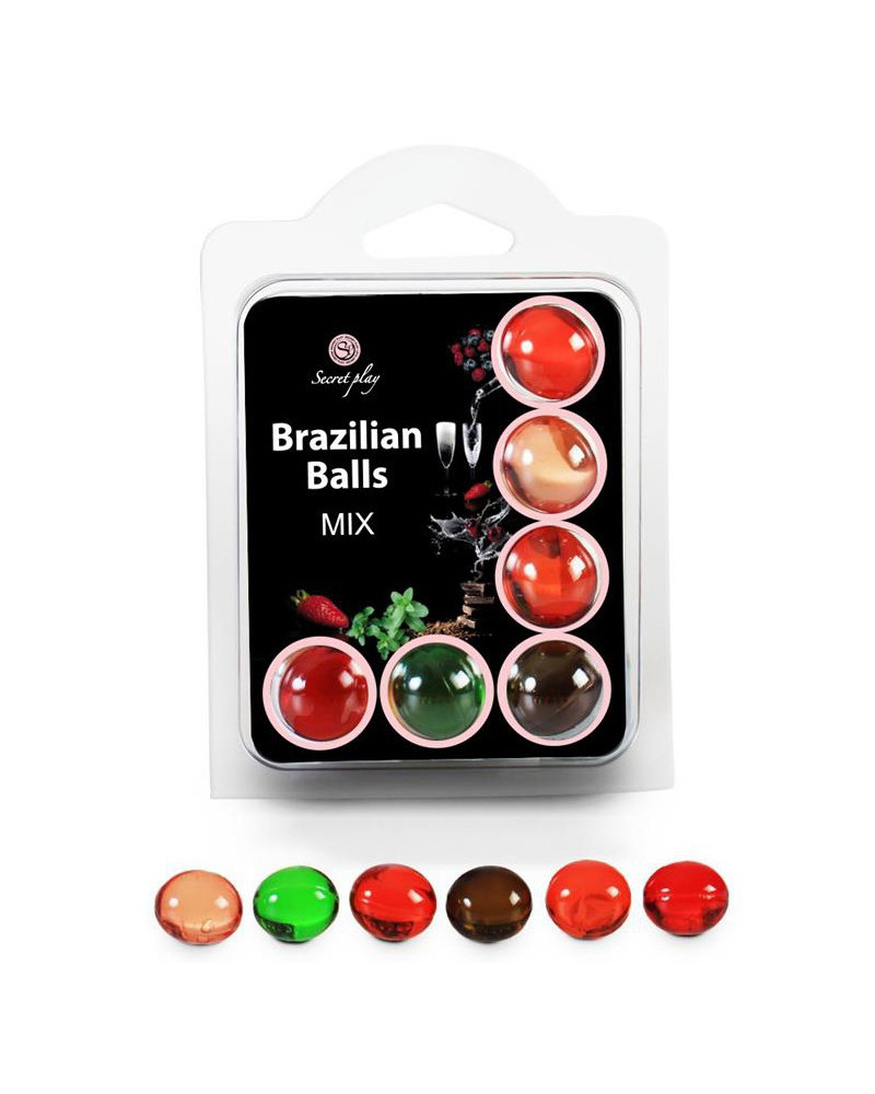Boules de massage BRAZILIAN BALLS Parfums variés 