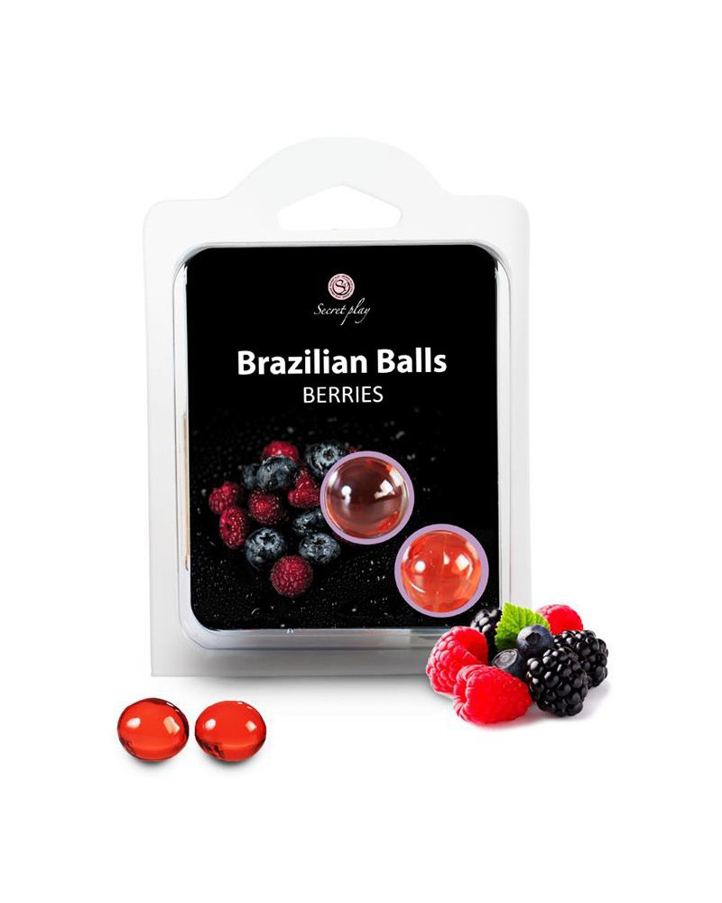 Boules de massage BRAZILIAN BALLS Fruits des bois 