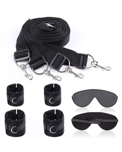 Kit pour le lit Bed Bindings Noir 