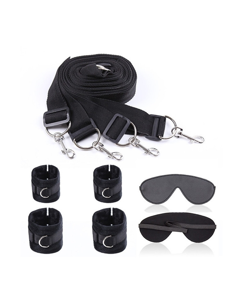 Kit pour le lit Bed Bindings Noir 