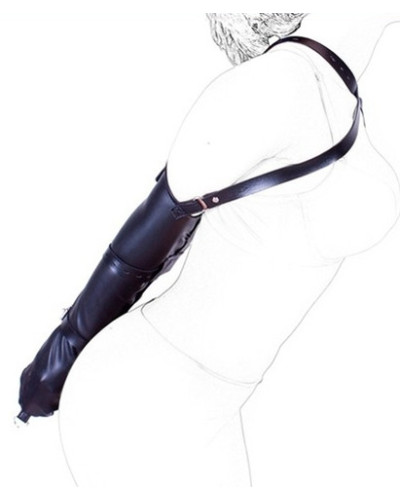 Camisole Strict Leather Zipper 
