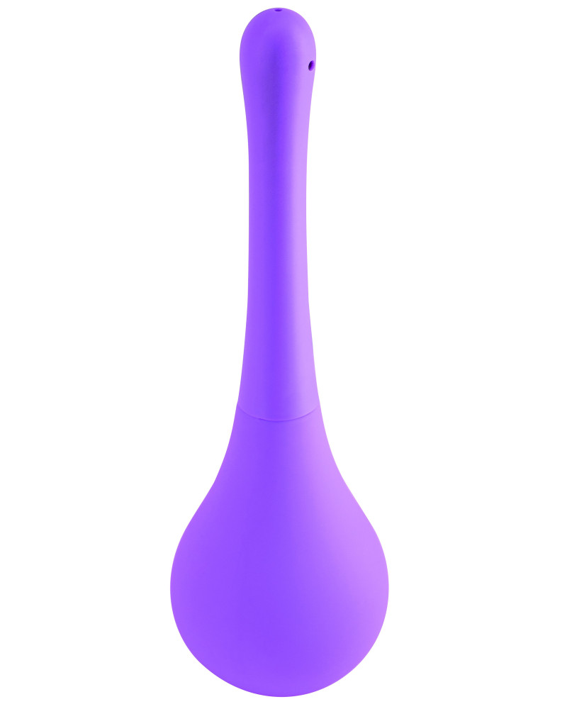 Poire anale Squeeze 14 x 2cm Violet 