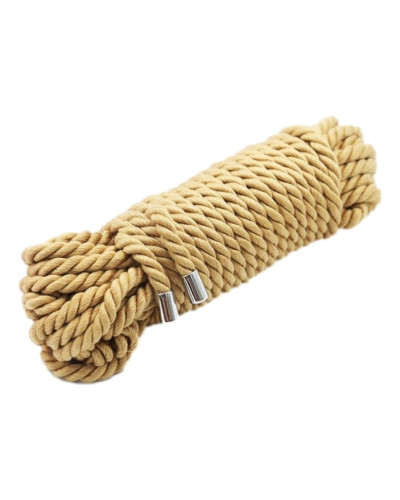 Corde Coton doré 10m 