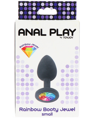 Plug Bijou Rainbow S 6 x 2.8 cm 