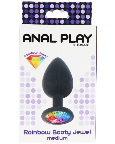 Plug Bijou Rainbow M 7 x 3.5 cm 