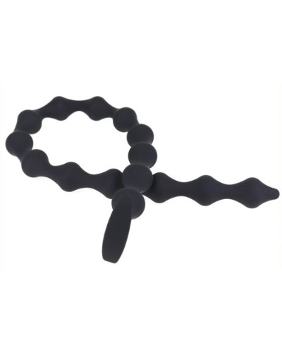 Gode long Thin Beads 55 x 2.3cm 