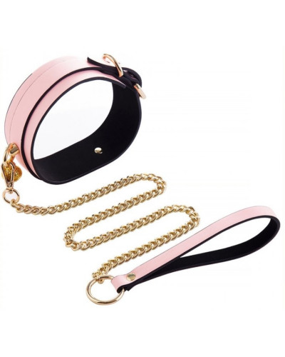 Collier-Laisse phosphorescent Luminous Rose 