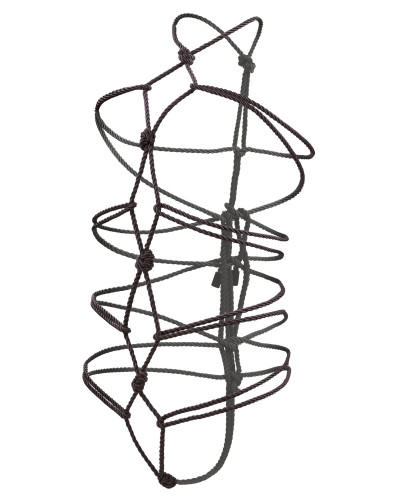 Corde de bondage Boundless 10m Noire 