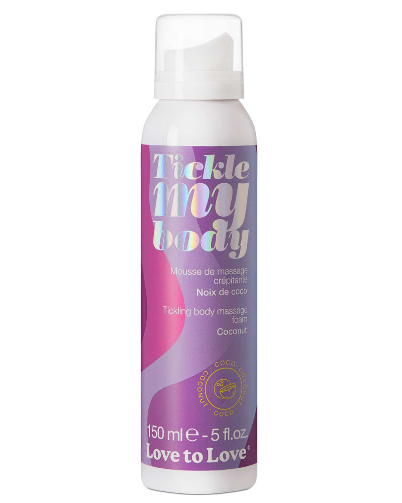 Mousse de massage crépitante Tickel My Body Noix de Coco 150ml 