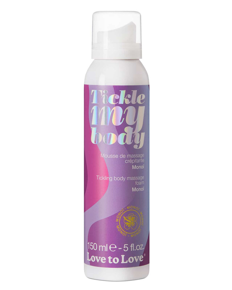 Mousse de massage crépitante Tickle My Body Monoi 150ml 