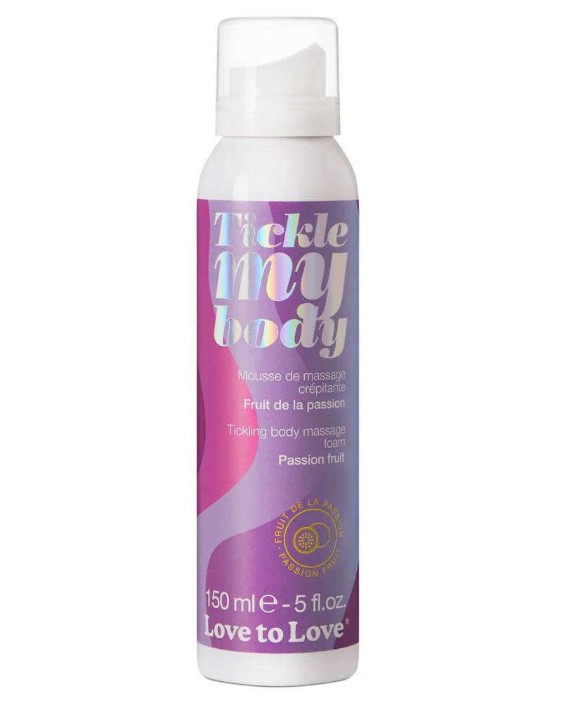 Mousse de massage crépitante Tickle My Body Fruits de la Passion 150ml 