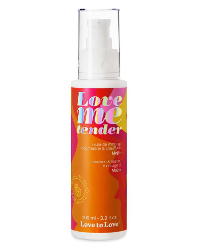Huile de massage Love Me Tender Mojito 100ml 