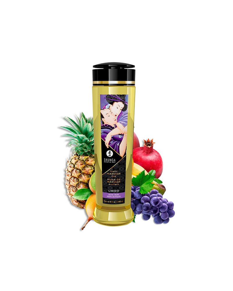 Huile de massage Libido Fruits exotiques 240mL 