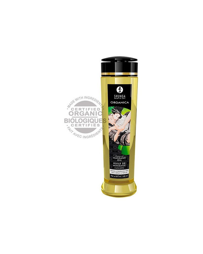 Huile de massage Bio Natural Sans Parfum 240mL 