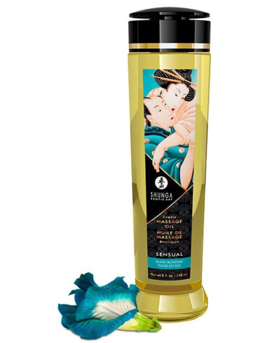 Huile de massage Sensual Fleurs des Iles 240mL 