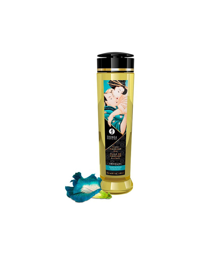 Huile de massage Sensual Fleurs des Iles 240mL 