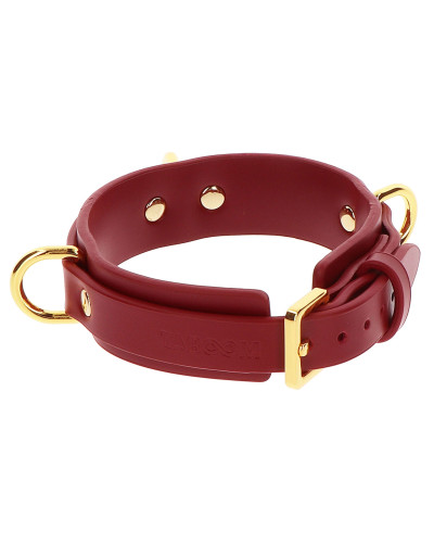 Collier D-Ring Taboom Rouge 
