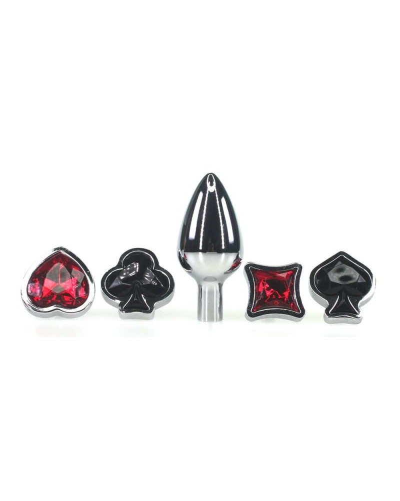 Plug Bijou Poker Up 6 x 2.7cm 