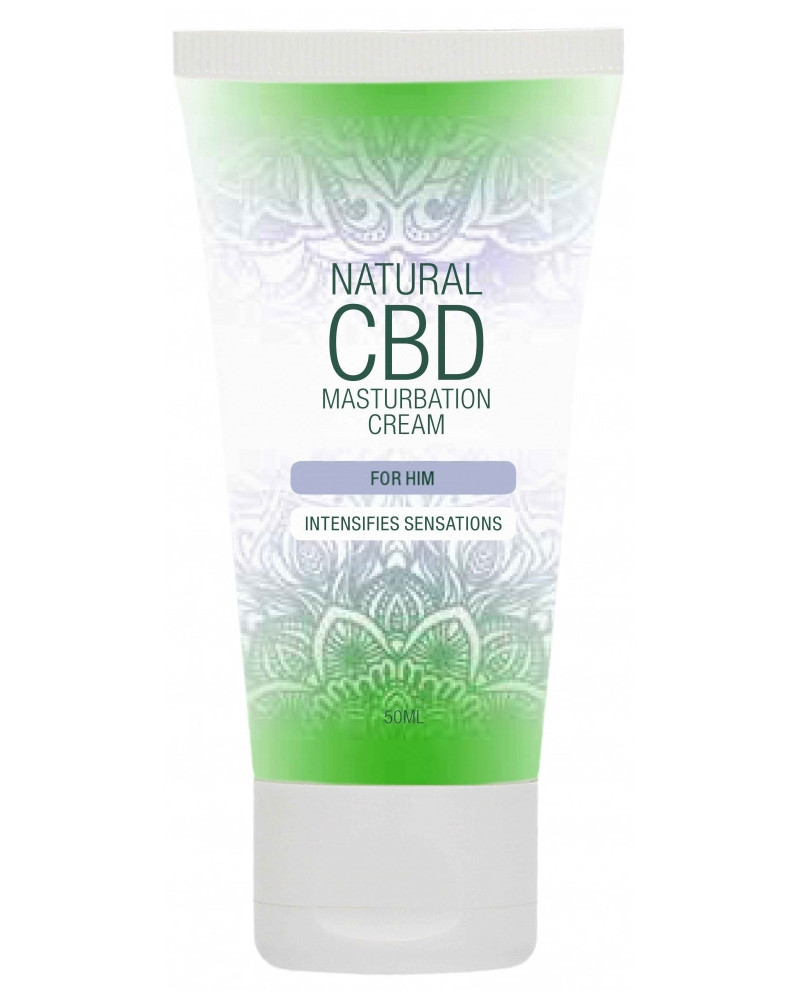 Crème de masturbation Natural CBD 50ml 