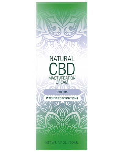 Crème de masturbation Natural CBD 50ml 
