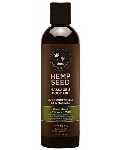 Huile de massage Guavalava Goyave et Mûre 237ml 