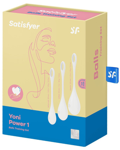 Boules Yoni Power 1 Blanches 