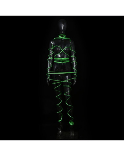 Corde de bondage Luminous 5M Verte 