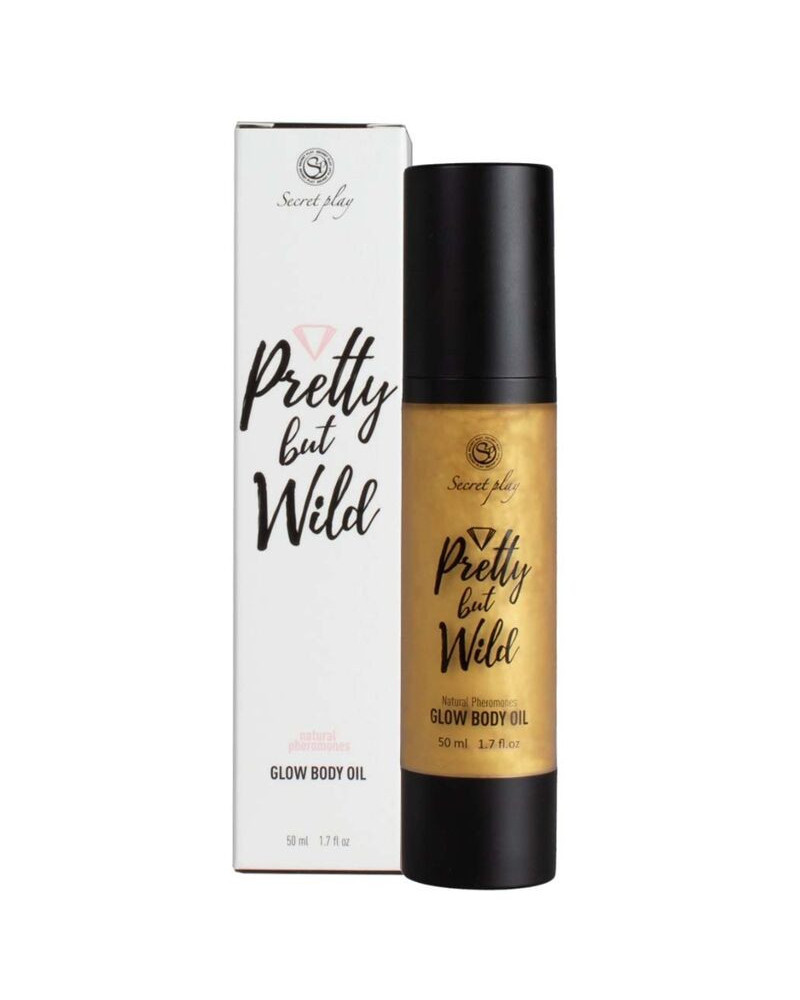 Huile corporelle éclatante Pretty But Wild 50ml 