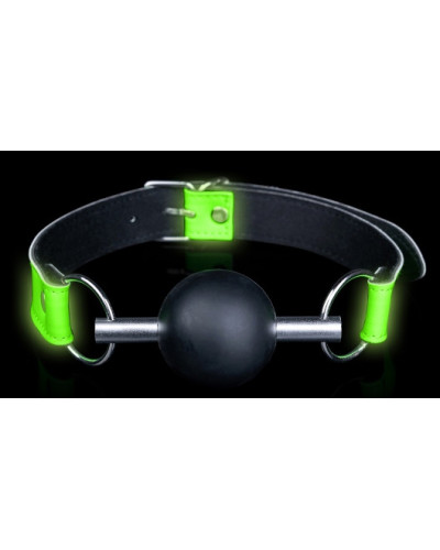 Bâillon Boule phosphorescent Glow 45mm 