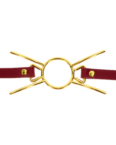 Bâillon Sder Taboom Rouge-Doré 