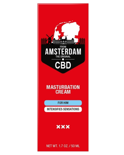 Crème de masturbation au Cbd Amsterdam XXX 50ml 