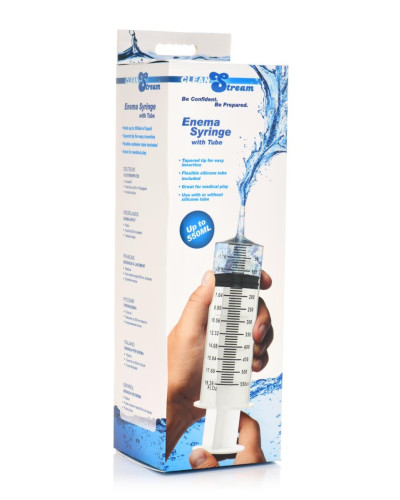 Seringue pour Eau et Lubrifiant Enema Syringe 550ml 