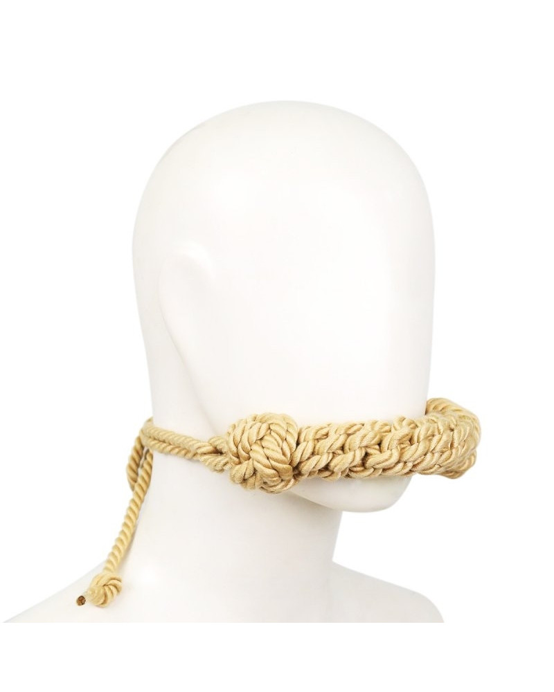 Bâillon Cordage Hemp Gag 12cm 