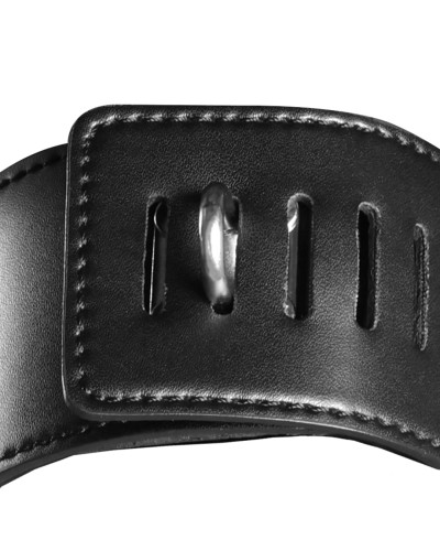 Bâillon SM Zip-Up Noir 