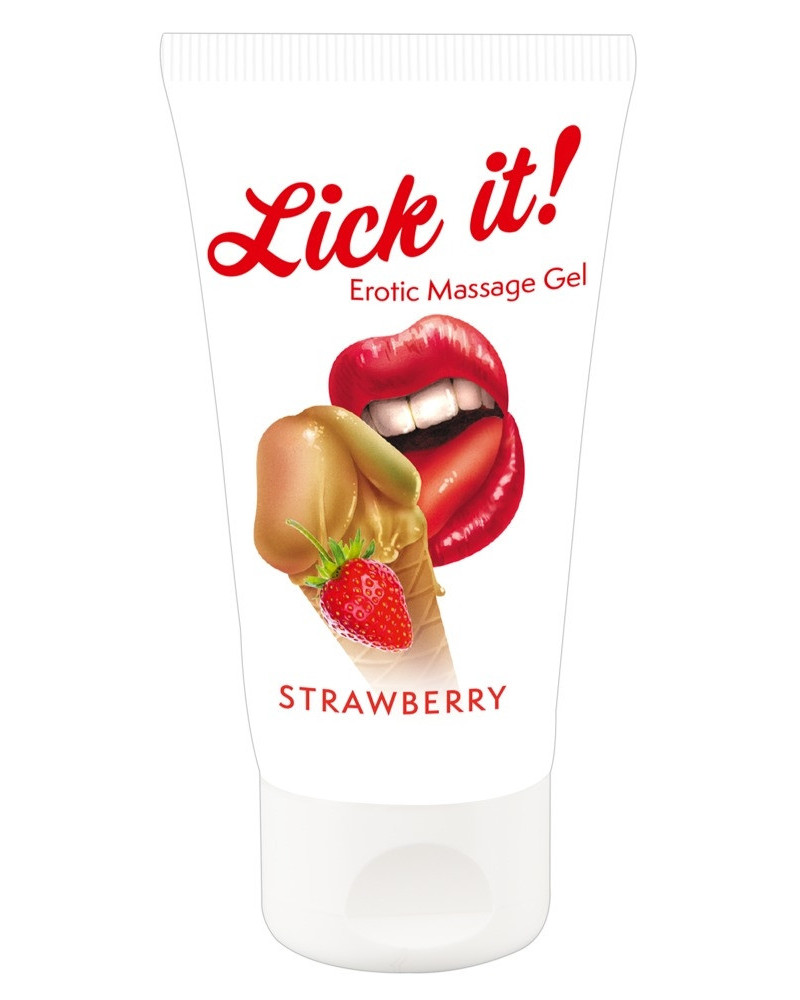 Gel de Massage Fraise 50ml 