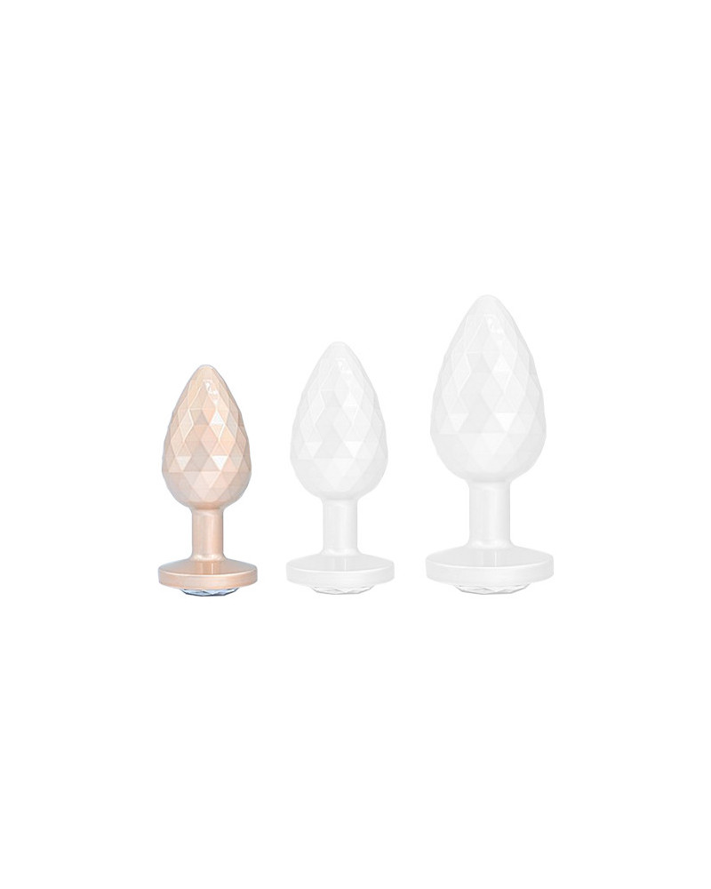 Plug Ikonik Diamond S 6 x 2.7cm Beige 