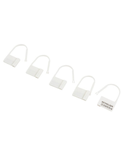 Lot de 5 Cadenas Lock Numérotés Blanc 
